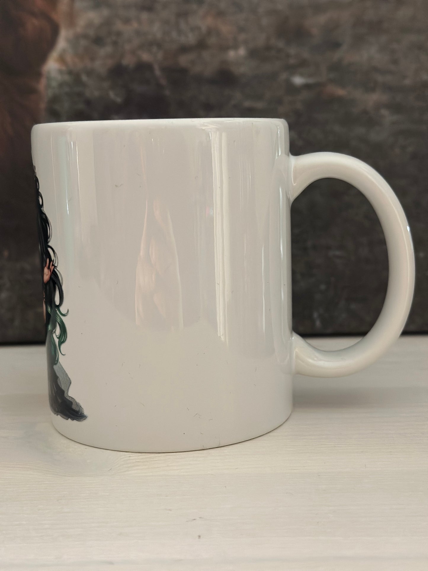 Tasse „Black/Green Girl“