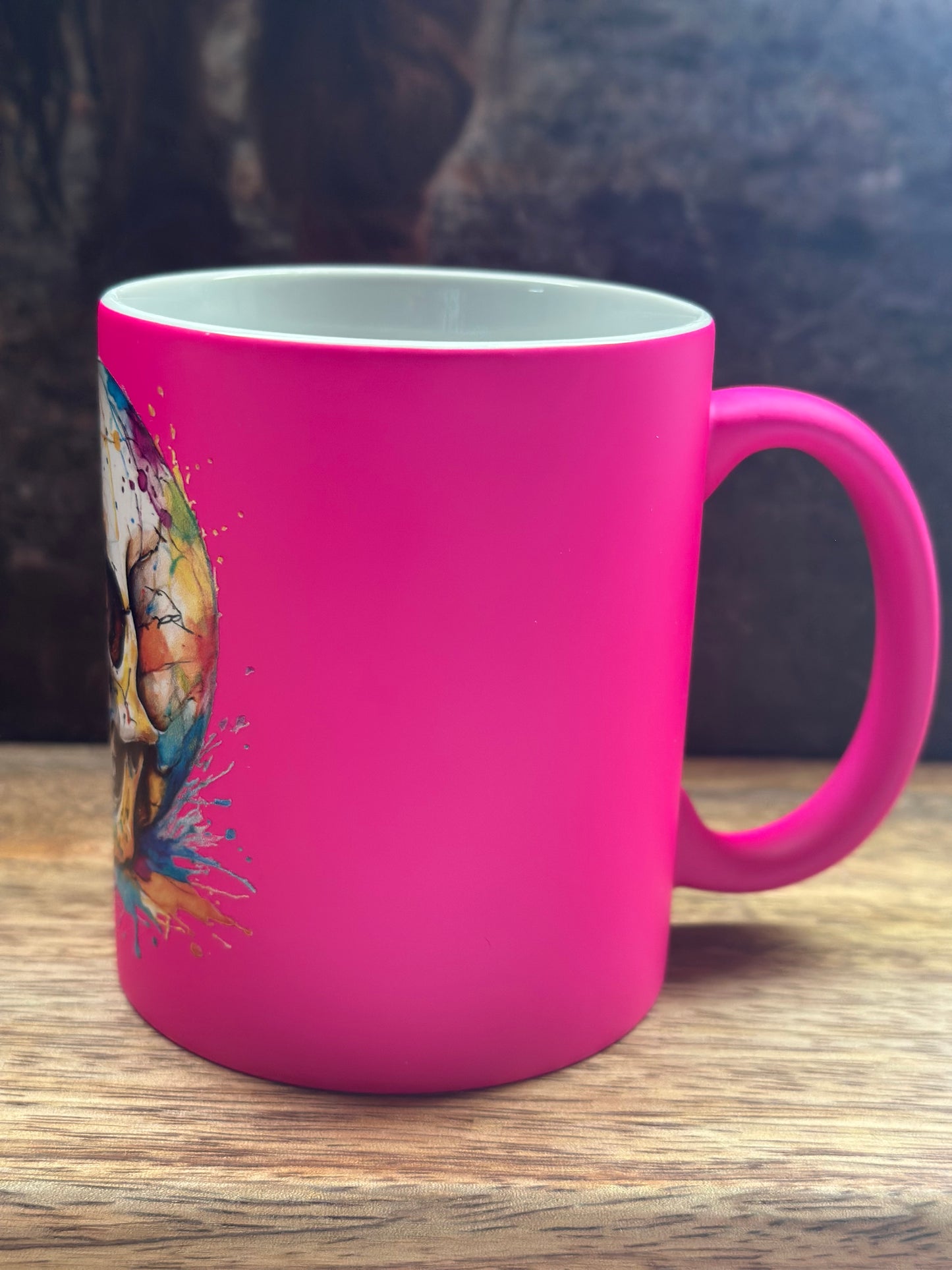 Tasse „ Neon Pink Skull“