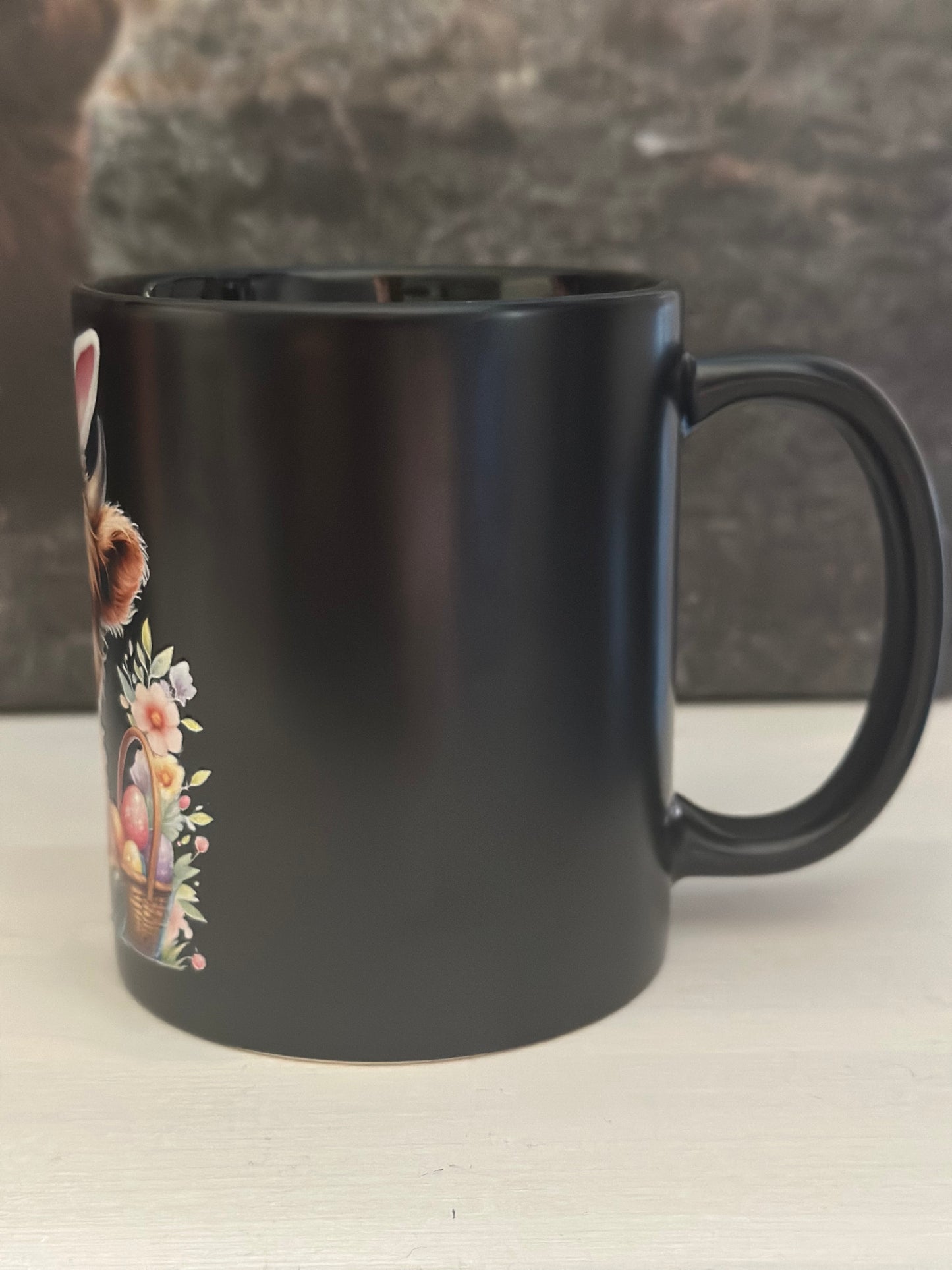 Tasse „Kalb mit Osterhaarreif“