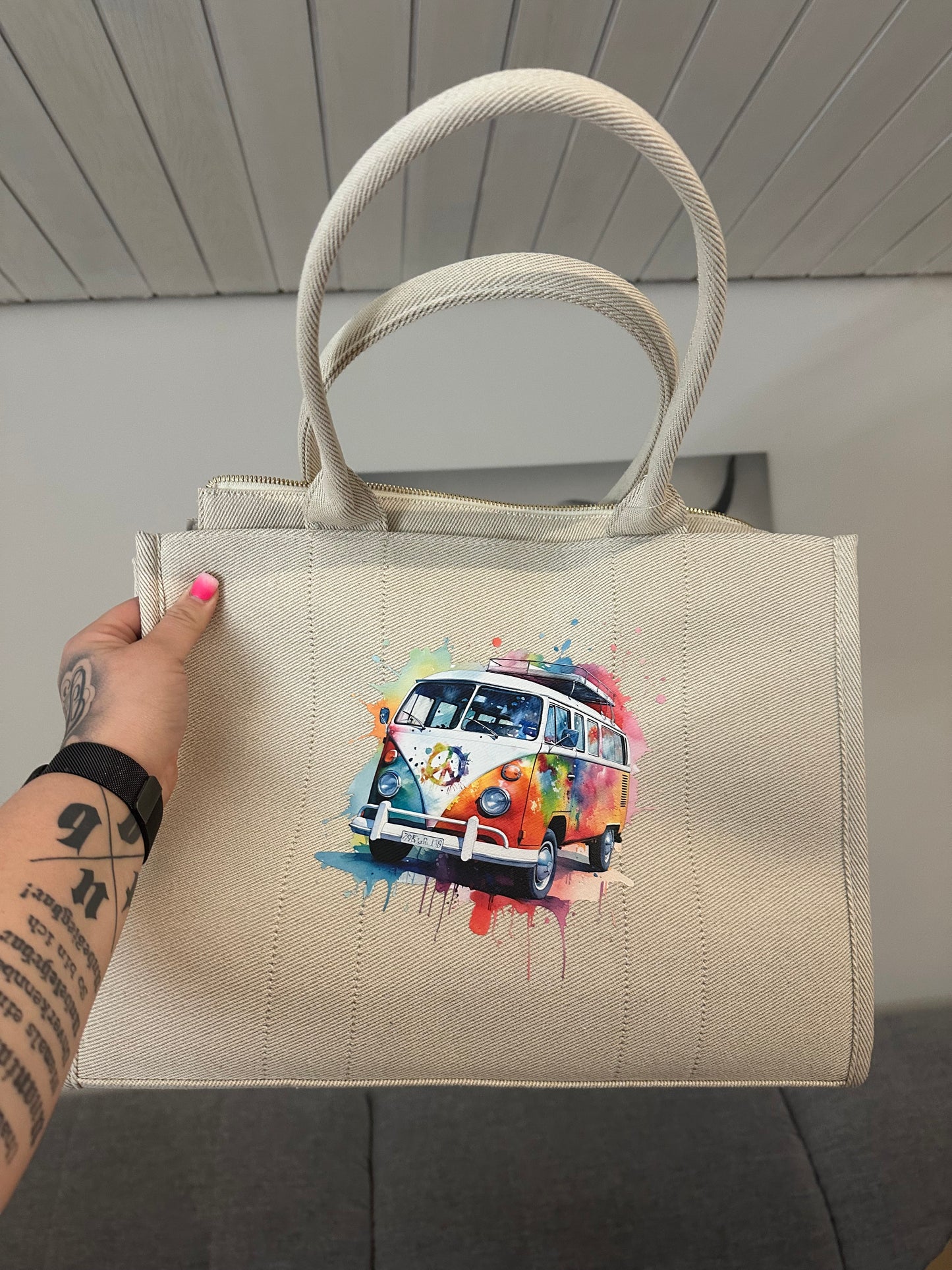 Handtasche „Creme“