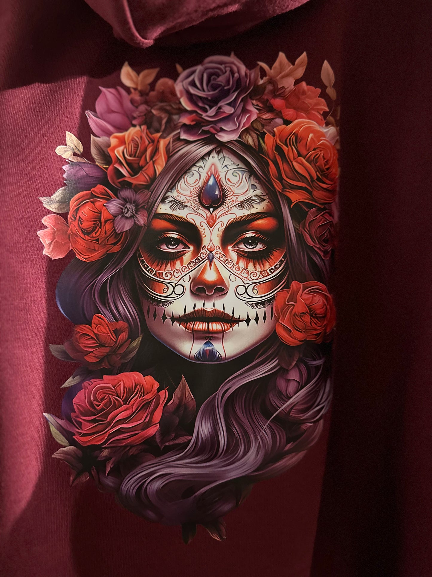 Hoodie „LaCatrina Burgundi“