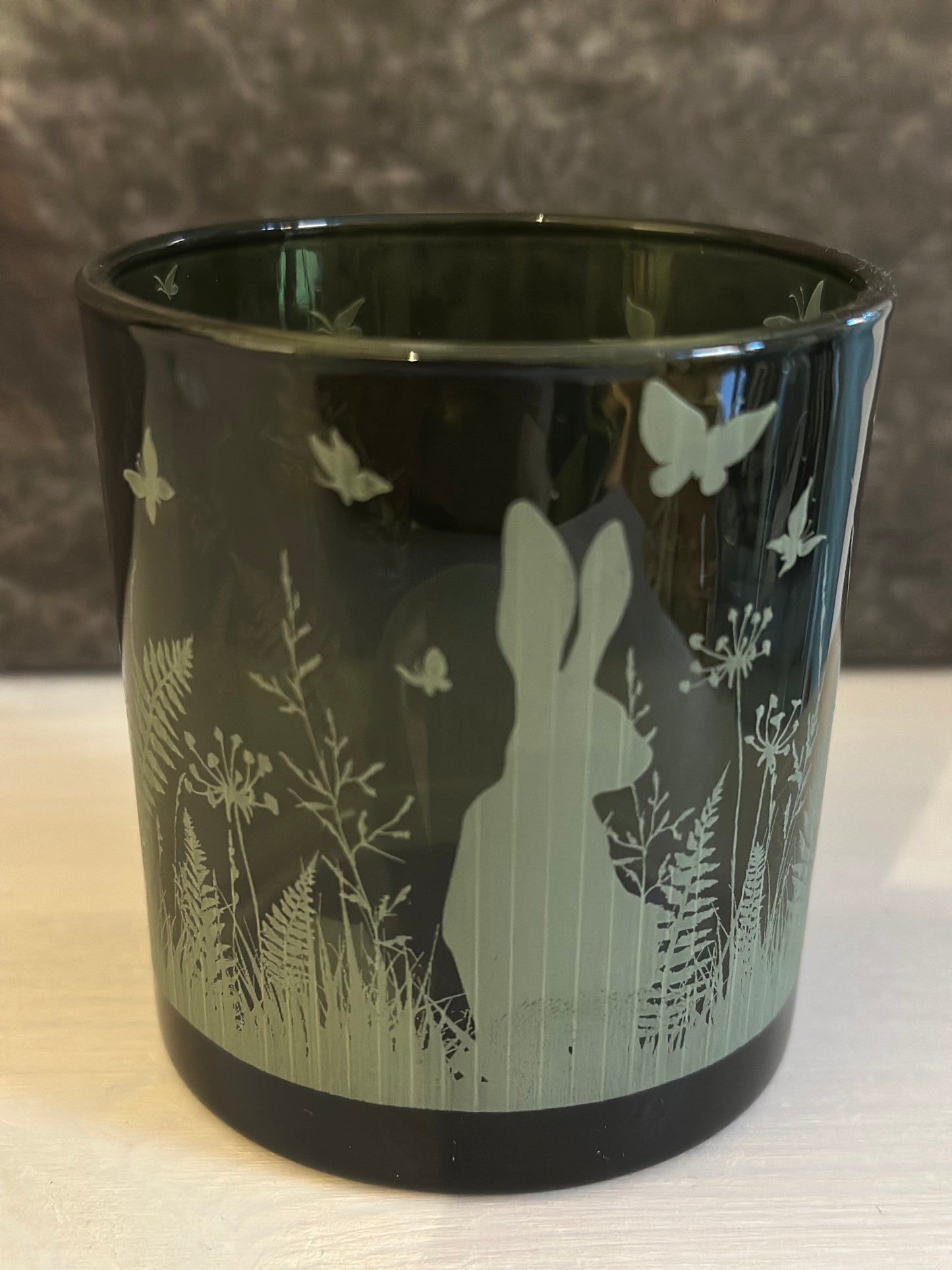 Kerzenhalter „Ostern Hase Grün“ klein
