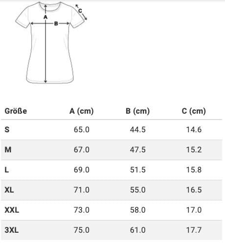 TSHIRT „DEUTSCHROCK“ WEISS DAMEN