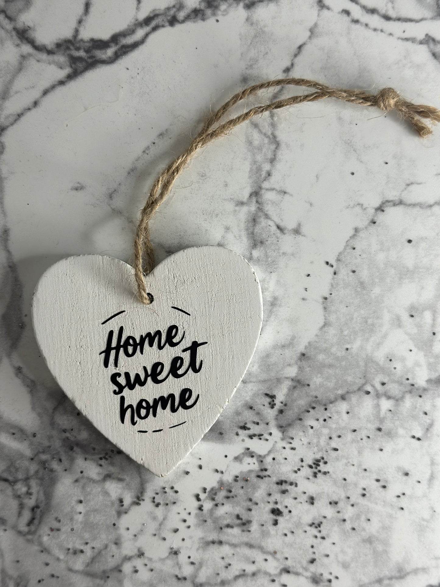 HOLZHERZ KLEIN „HOME SWEET HOME“