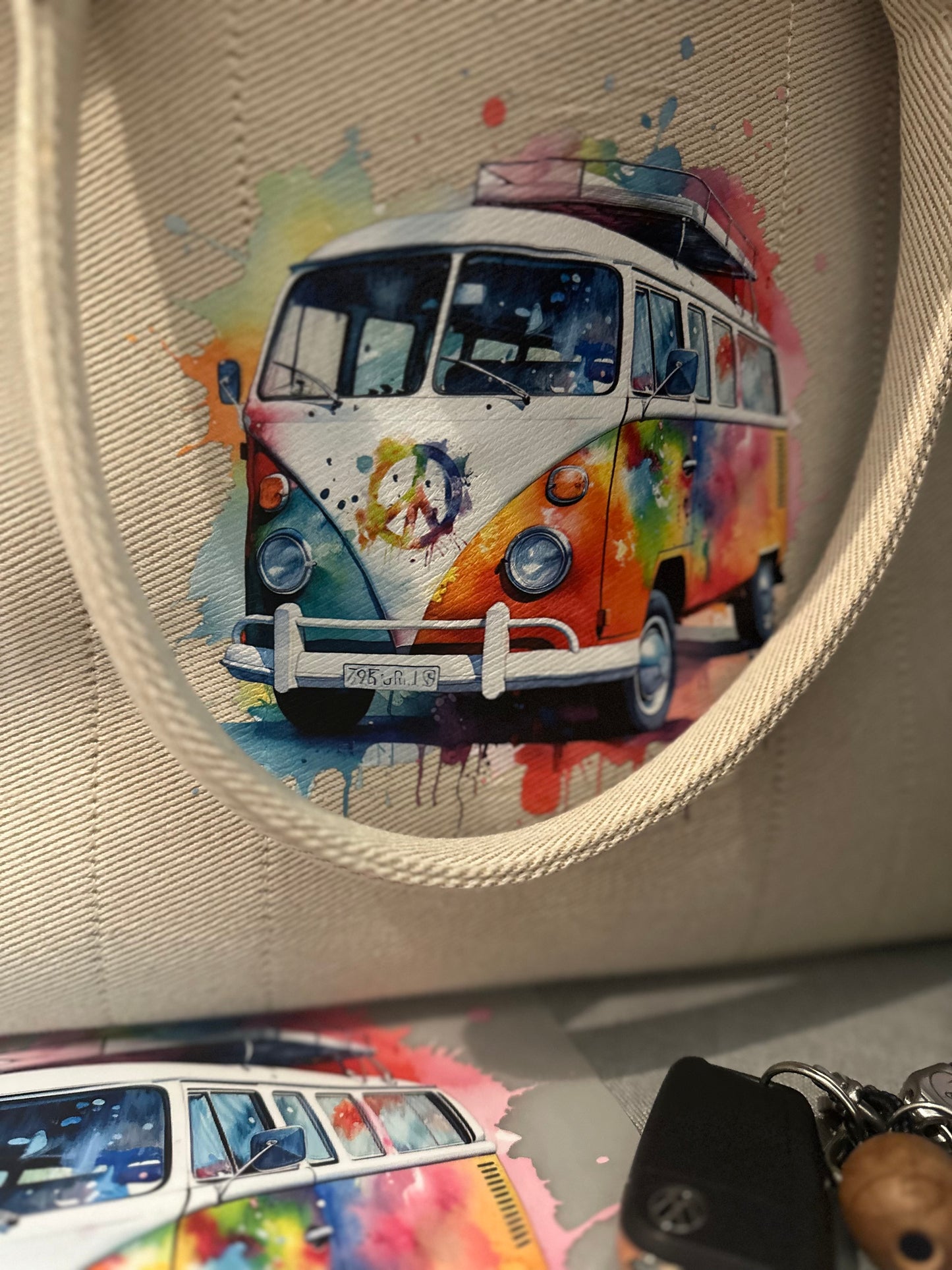 Handtasche „Creme“