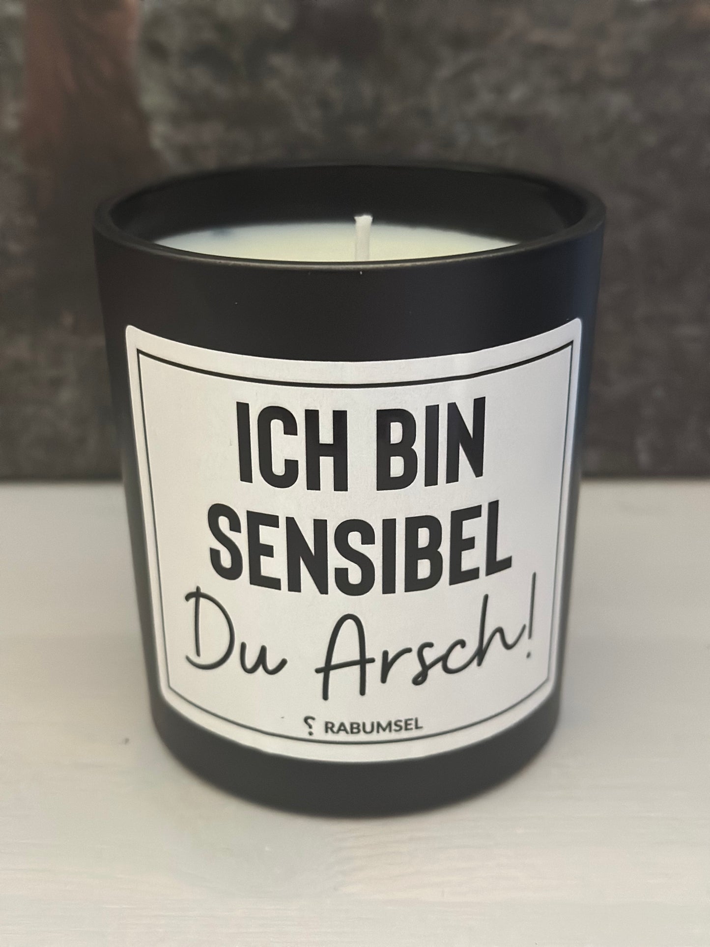 KERZE „Ich bin sensibel „