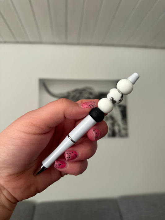Kugelschreiber „White Grey“