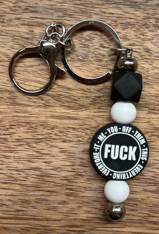 Schlüsselanhänger „BLACK FUCK“
