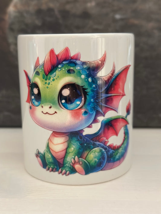Tasse „Babydrache bunt“