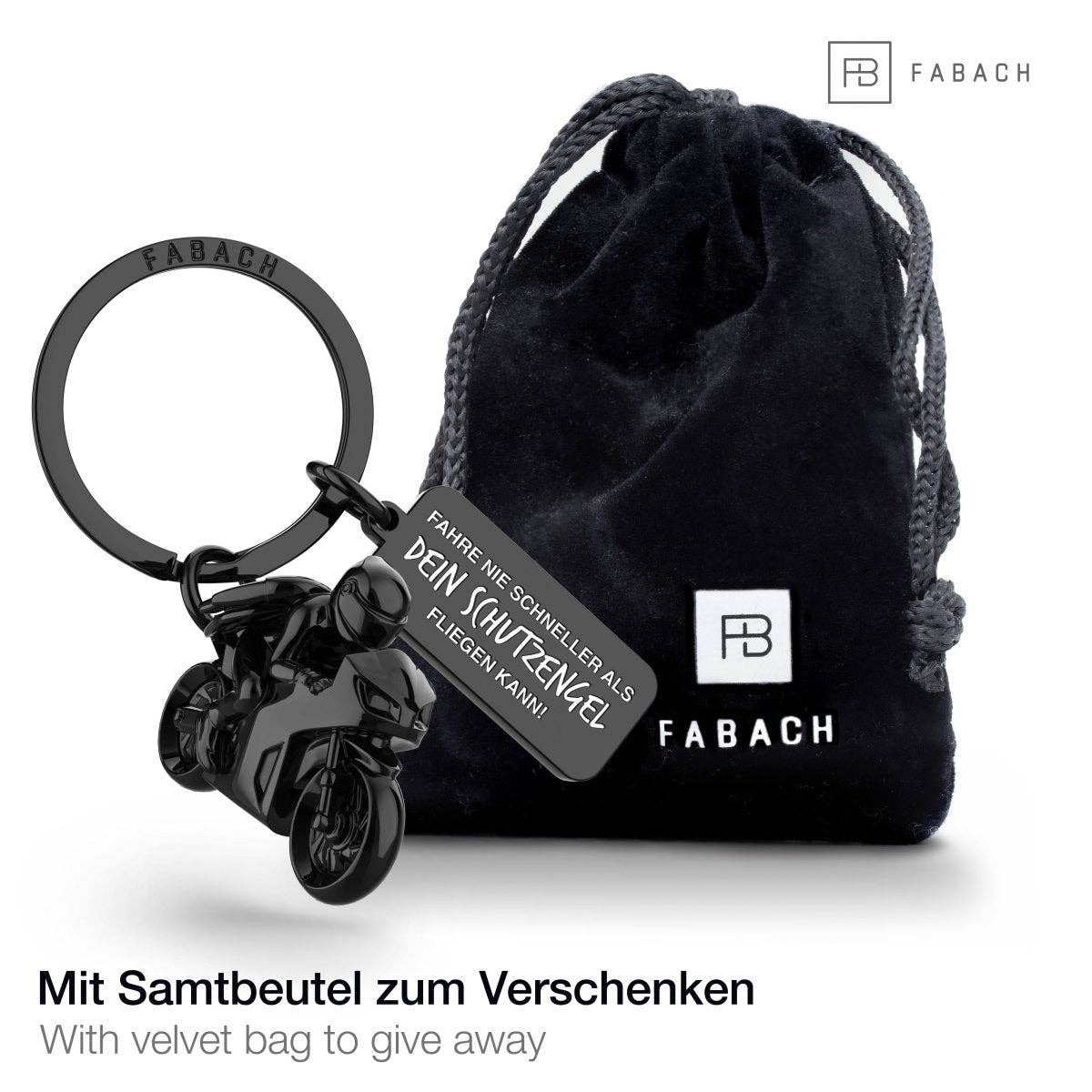 "Motorradengel" Schutzengel Schlüsselanhänger