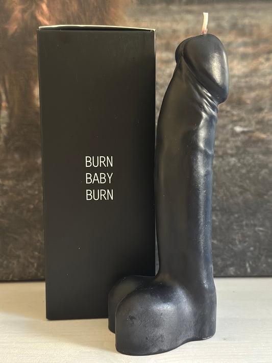 Kerze „Burn Baby Burn“ Black