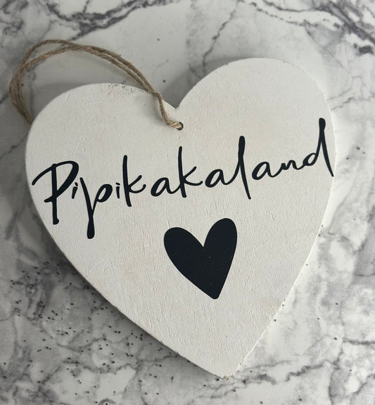 HOLZHERZ GROSS „PIPIKAKALAND „