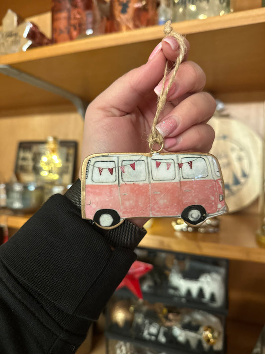 Metall Bus rosa