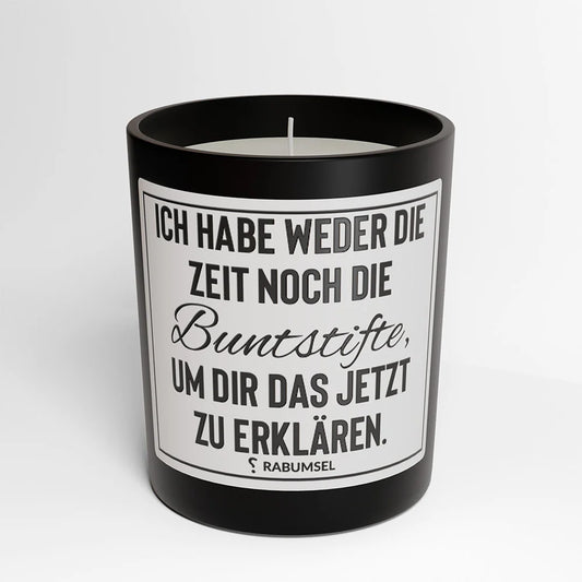 Kerze „Buntstifte „