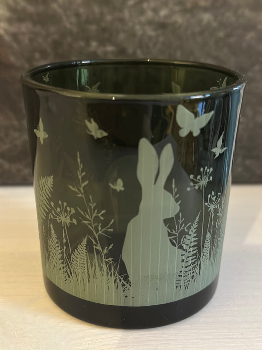Kerzenhalter „Ostern Hase Grün“ klein