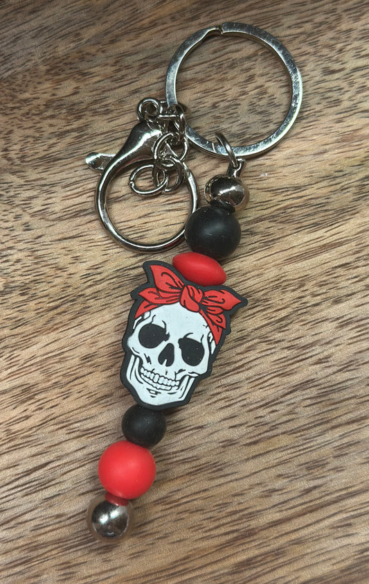 Schlüsselanhänger „Red Skull“