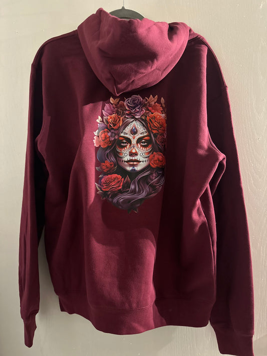 Hoodie „LaCatrina Burgundi“