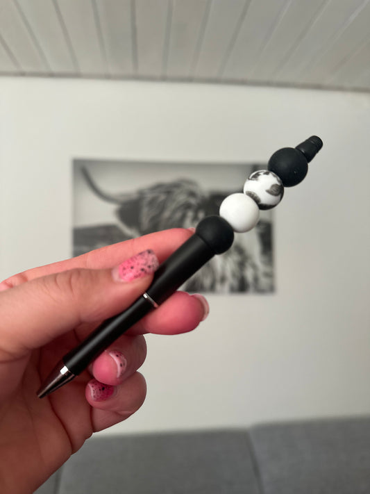 Kugelschreiber „Black White“